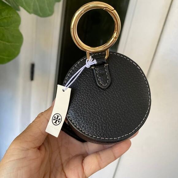 NWT 150410 Tory Burch thea coin pouch Black - Picture 3 of 7